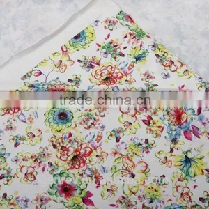 Fabric for Printing 100 Polyester Flower Printed Fabric Print Knit Fabric thumbnail-3