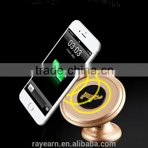 REYON Qi Wireless Charger Dock 360 Rotating Mount Car Holder Charging Pad thumbnail-3