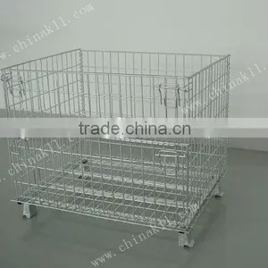 Stainless Foldable Metal Storage Cage thumbnail-1