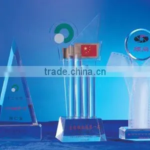 2015 China Product Win Gift Clear Trophy thumbnail-5
