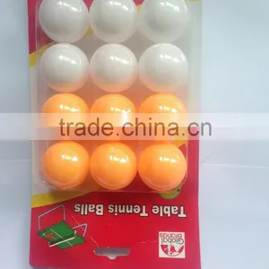 Table Tennis Balls Ping Pong Balls Orange/White thumbnail-1