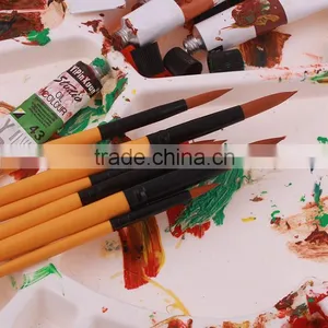 Best Quality Professional Wooden Artist Painting Brush, Oil Paint Brush For Student thumbnail-2