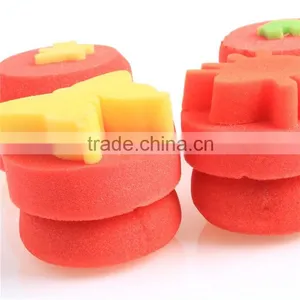 For Children 5pcs Painting Tools DIY Foam Paint Brush thumbnail-2