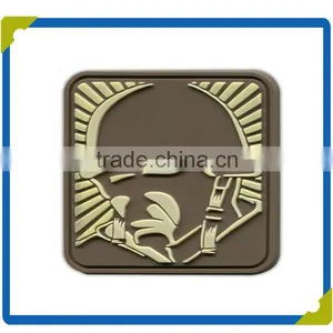 Newst Cheap Custom 3D Embossed Puller Pvc Rubber Patchs thumbnail-5