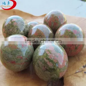 Unakite Jade Balls / Hand Massage Balls / Hand Balls thumbnail-1