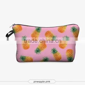 Meow Cat Cosmetic Bag 3d Print Cosmetic Bag High Quality Wholesale Travel Makeup Cases With Zippers Pouch Purses Wallets thumbnail-6