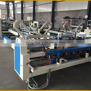 High Speed Corrugated Cardboard Folding Gluing Making Machine thumbnail-4
