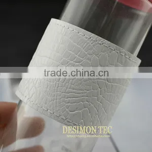 2015 Hot New Product PU Leather Cup Cover Case,glass Cup Cover Holster thumbnail-2
