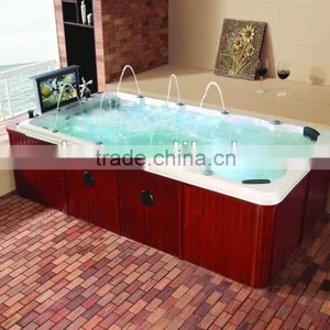 MEXDA Aristeach Acrylic Pool ,fiberglass Swimming Pool, Large Outdoor Spa Pool WS-S38(CE,SAA,ETL,TUV,SUV,ISO) thumbnail-1