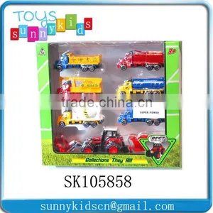 High Quality Die Cast Model Car Metal Toy Truck thumbnail-1