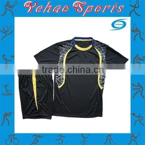 Hot Sale Unique Custom Soccer Jersey Uniform Quick Qry Fabric thumbnail-1