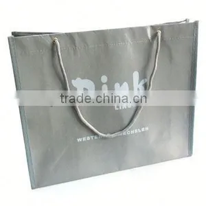 2014 New Product Black and White Stripe Shopping Bags thumbnail-1