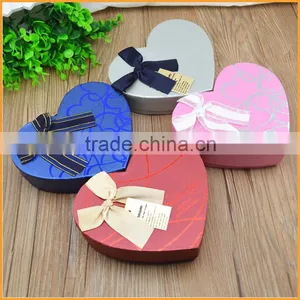 Customizes Colorful Printed Paper Heart Shape Gift Box thumbnail-6