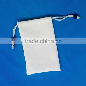 High-end Velour Smart Phone Bag With Button thumbnail-1