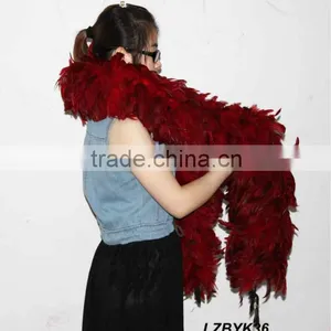 Full Fluffy Coque Feather Boa LZBYK36 thumbnail-1