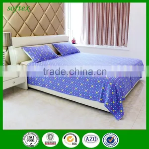 Cotton Yarn Dyed Towel Terry Bed Sheet thumbnail-2