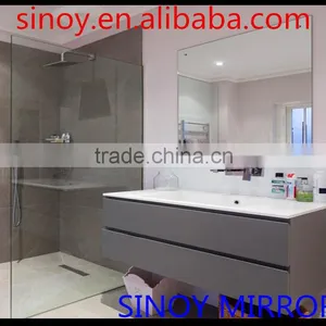High Quality Bathroom Mirror Glass With Doubelc Coated Paint thumbnail-6