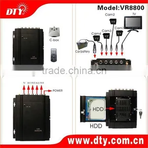 4ch Usb Dvr for Vehicle Security With D1 Resolution thumbnail-1