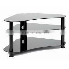 Modern Hot Bending Glass Tempered Glass TV Stand for Living Room thumbnail-5
