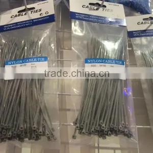 Hot Sale Nylon Zip Ties/cable Strips/twist Ties 5*100 With UL SGS thumbnail-4