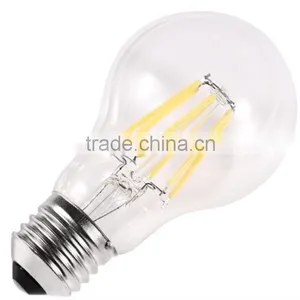 E27 8W Filament Led Bulb With CE/ROHS/ERP A60/A19 /ST64 4000K/3000K/6500K thumbnail-1