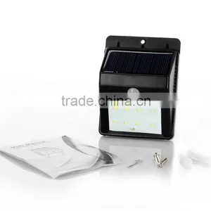 2015 New Outdoor 8 LED Solar Wall Mounted Motion Sensor Light thumbnail-5