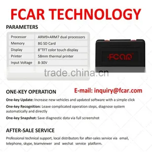 Fcar F3S-W Auto Scanner for All Cars, Key Program, Control Unit Adaption, Srs Reset thumbnail-5