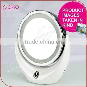 Wholesale and Retail Beautyful New Model Cheap Modern Dressing Light Table Mirror With Touch Press From China Mirror Factory thumbnail-4