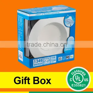 E26/GU24 Base UL ES Listed 6inch Dimmable Retrofit LED Downlight Kits for Office Hotel Residential Application thumbnail-5