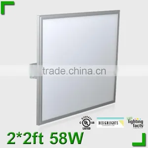 High Quality 44W 58W UL DLC Recessed LED Flat Light Parking Lot Troffer Lights thumbnail-1
