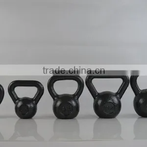 2kg 4kg 6kg 8kg 10kg 12kg 16kg 24kg Wholesales Black Painted Kettlebell thumbnail-5