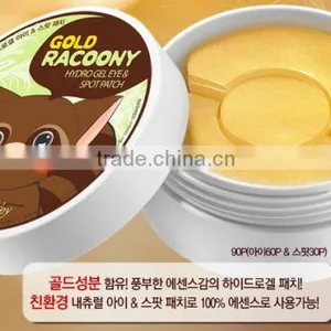 Korea Anti-Wrinkle Gold Racoony Hydrogel Eye & Spot Patch thumbnail-1