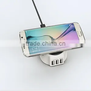 Amazon Hot Selling 3 in 1 Mutifunctional QC 2.0 USB Charger Qi Wireless Charger thumbnail-6