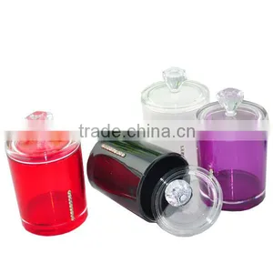 High Quality Christmas Gift Plastic Box Toothpick Holder With Diamond thumbnail-2
