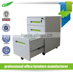 Mobile 3 Drawers Custom Made Iron Drawer Locker thumbnail-2