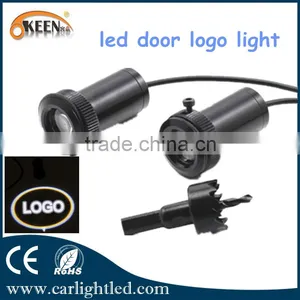 3W 12V Car Led Door Logo Fourth Generation Ghost Shadow Laser Projector Logo Light Led Car Accessory thumbnail-1