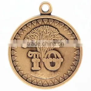 Golden Customized Metal Token Coins thumbnail-1