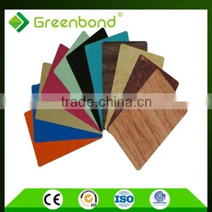 GREENBOND Popular Wood Finish Aluminium Composite Panel thumbnail-4