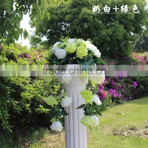 Wedding Flower Pillars Stage Decoration Tall Vase thumbnail-5