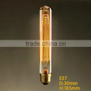 High Brightness T185 25W-60W Edison Bulb E27 Traditional Dimmable Incandescent Edison Bulb thumbnail-1