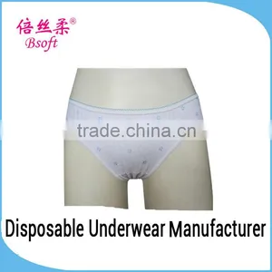 Hot Sale Sexi Women Underwear Photo Image With Printing In White Underwear thumbnail-1