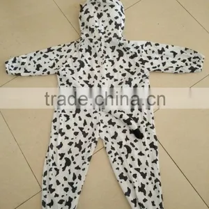 Cosplay Latex Sex Animal Kids Costumes Inflatable Cow Costume for Girls thumbnail-3