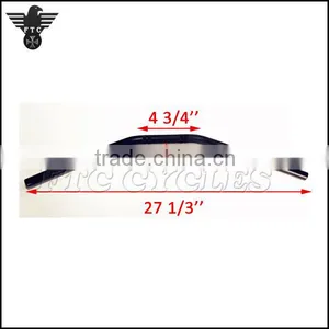 Gloss Black Heavy Duty 7/8'' Handlebar for Cruiser Cafe Racer Bike thumbnail-6