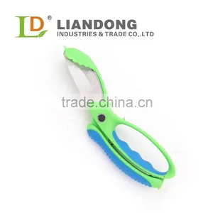 KS154 3.5'' Blade Vegetable Scissors in Kitchen With Soft Handle thumbnail-1