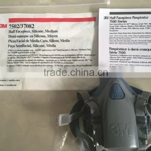 3M Comfortable Reusable Respirator, 3M Rubber Silicon Face Mask 3M 7502 thumbnail-2