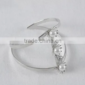 Belly Dance Costume Accessories Oriental Armwear Pearl Bracelet Adjustable Cuff Quality Choice thumbnail-6
