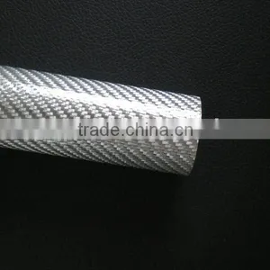 Silver Weaving Surface Fiberglass Tube thumbnail-1