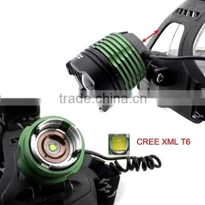 High Quality 3 Modes Waterproof Headlight Headlamp Torch Outdoor Head Light thumbnail-2