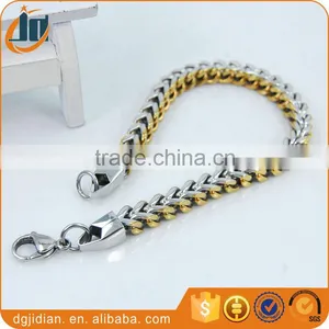 Stainless Steel Medieval Gothic Curb Cuba Chain Bracelet thumbnail-5