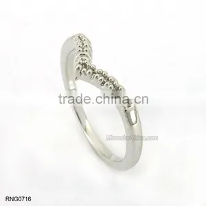 Eternal Love Lock Key Diamond Copper Ring For Women thumbnail-5